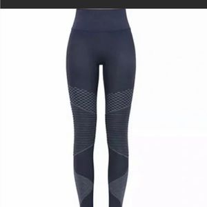 SPANX Look At Me Now Seamless Moto Leggings Size Small